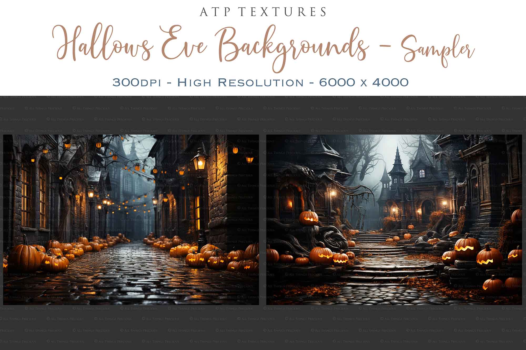 AI Digital - 24 HALLOWS EVE / HALLOWEEN BACKGROUNDS